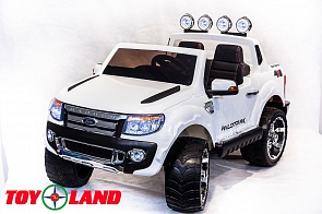 Электромобиль - Ford Ranger, 2016 New, белый (Toyland, F150 Б)